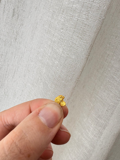 0.58 gram Natural Gold Nugget - August Drop