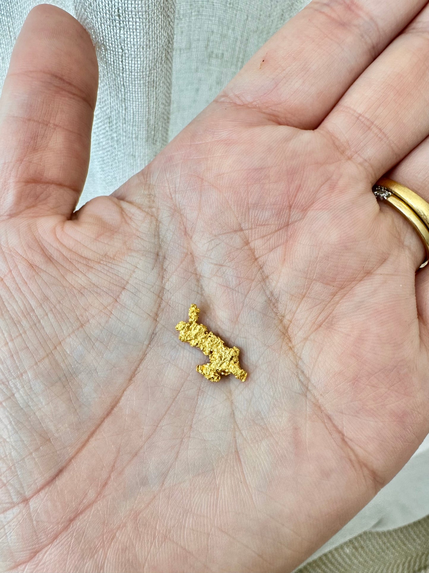 1.1 gram Natural Gold Nugget - August Drop
