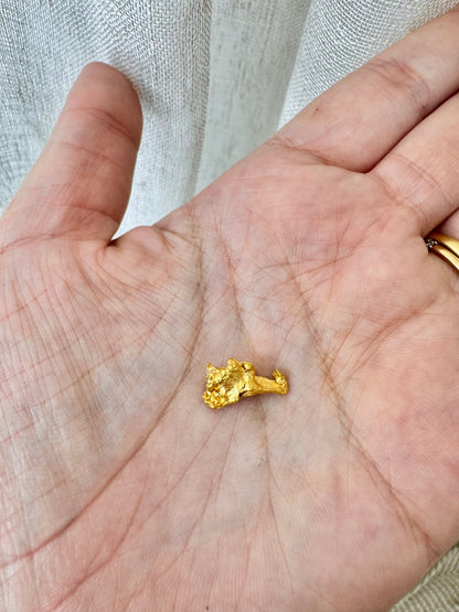 3.8 gram Natural Gold Nugget - August Drop