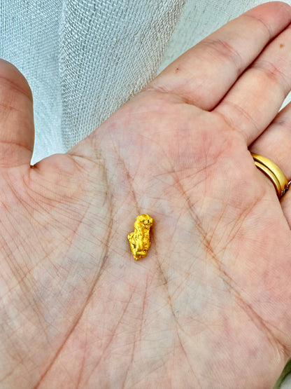 1.9 gram Natural Gold Nugget - August Drop