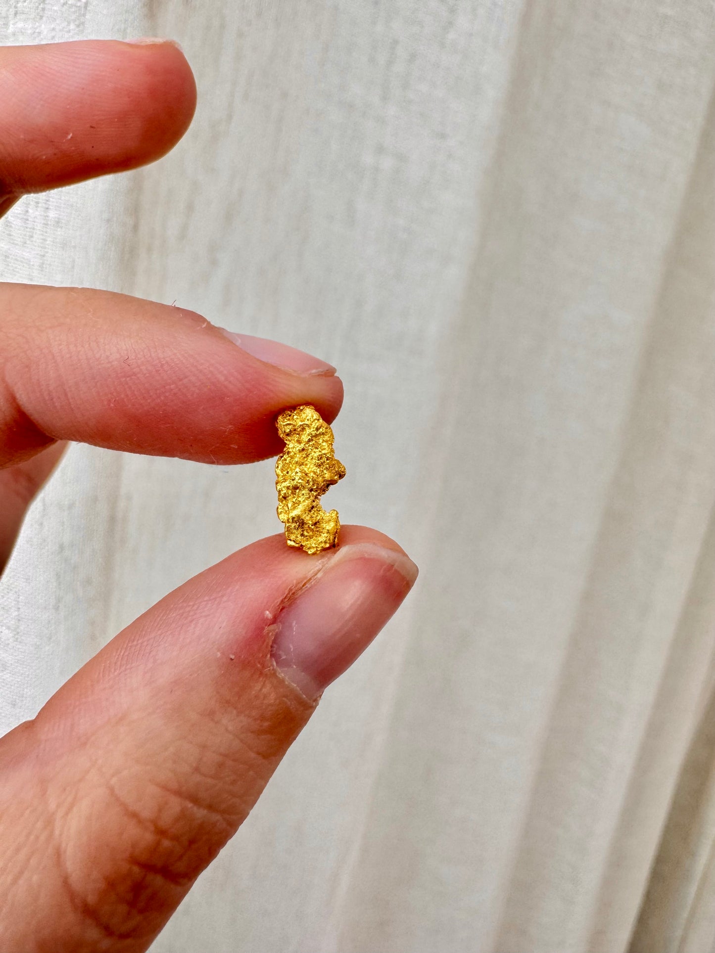 3.5 gram Natural Gold Nugget - August Drop