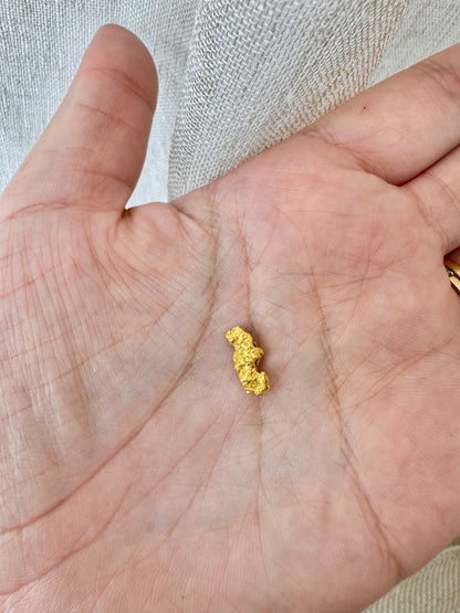 3.5 gram Natural Gold Nugget - August Drop