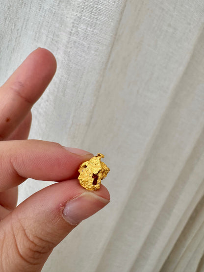 2.9 grams Natural Gold Nugget - August Drop