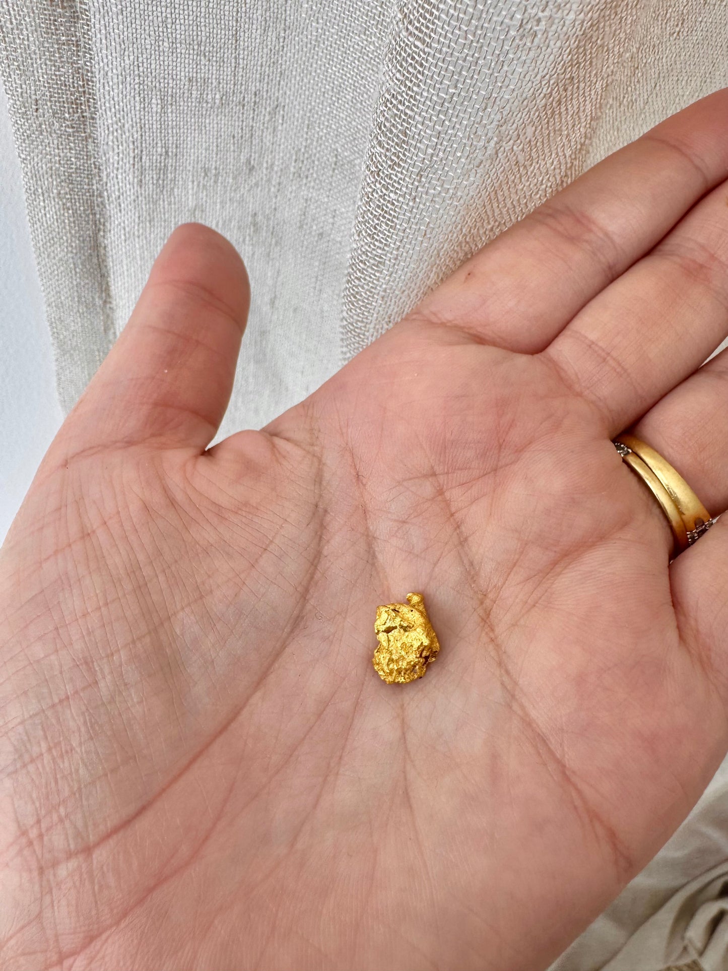 2.9 grams Natural Gold Nugget - August Drop