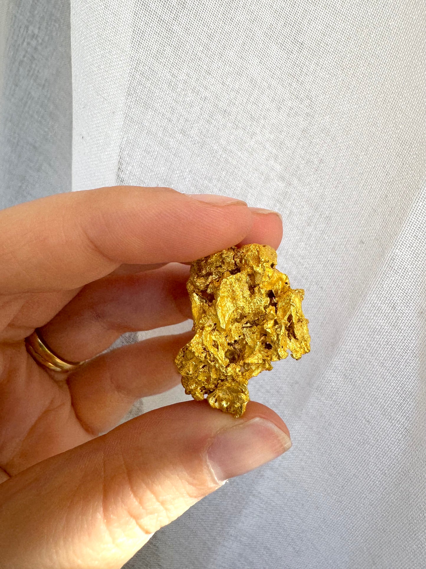 31.1 gram Natural Gold Nugget - On the Dot Crystal