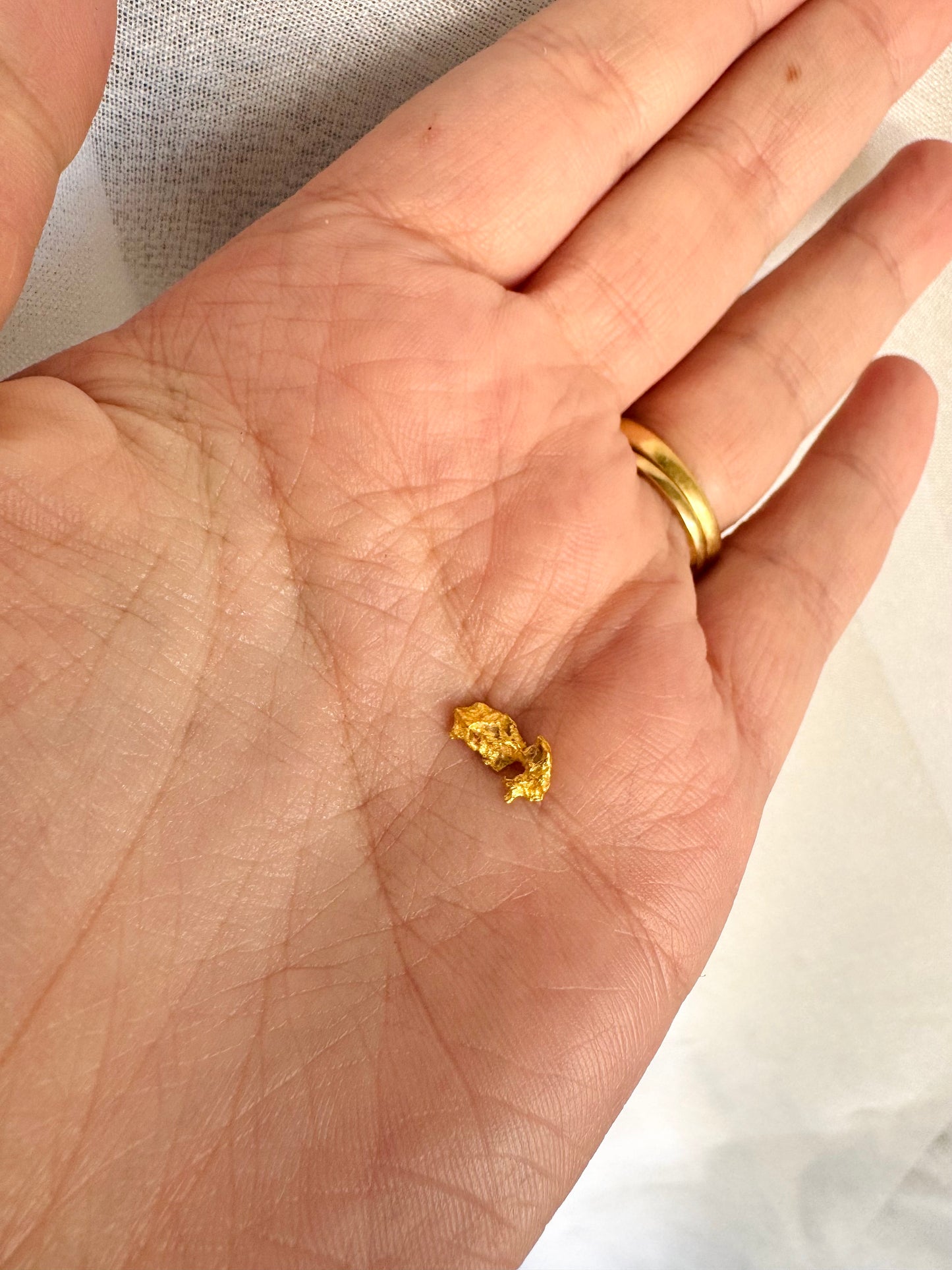 0.7 gram Natural Gold Nugget - August Drop