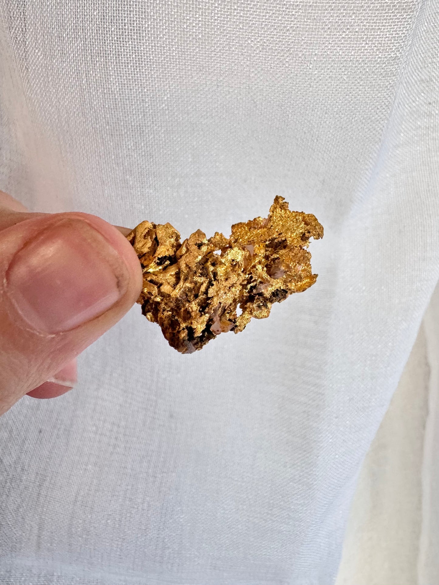 RARE 16 gram Crystalline Natural Gold Nugget - August Drop