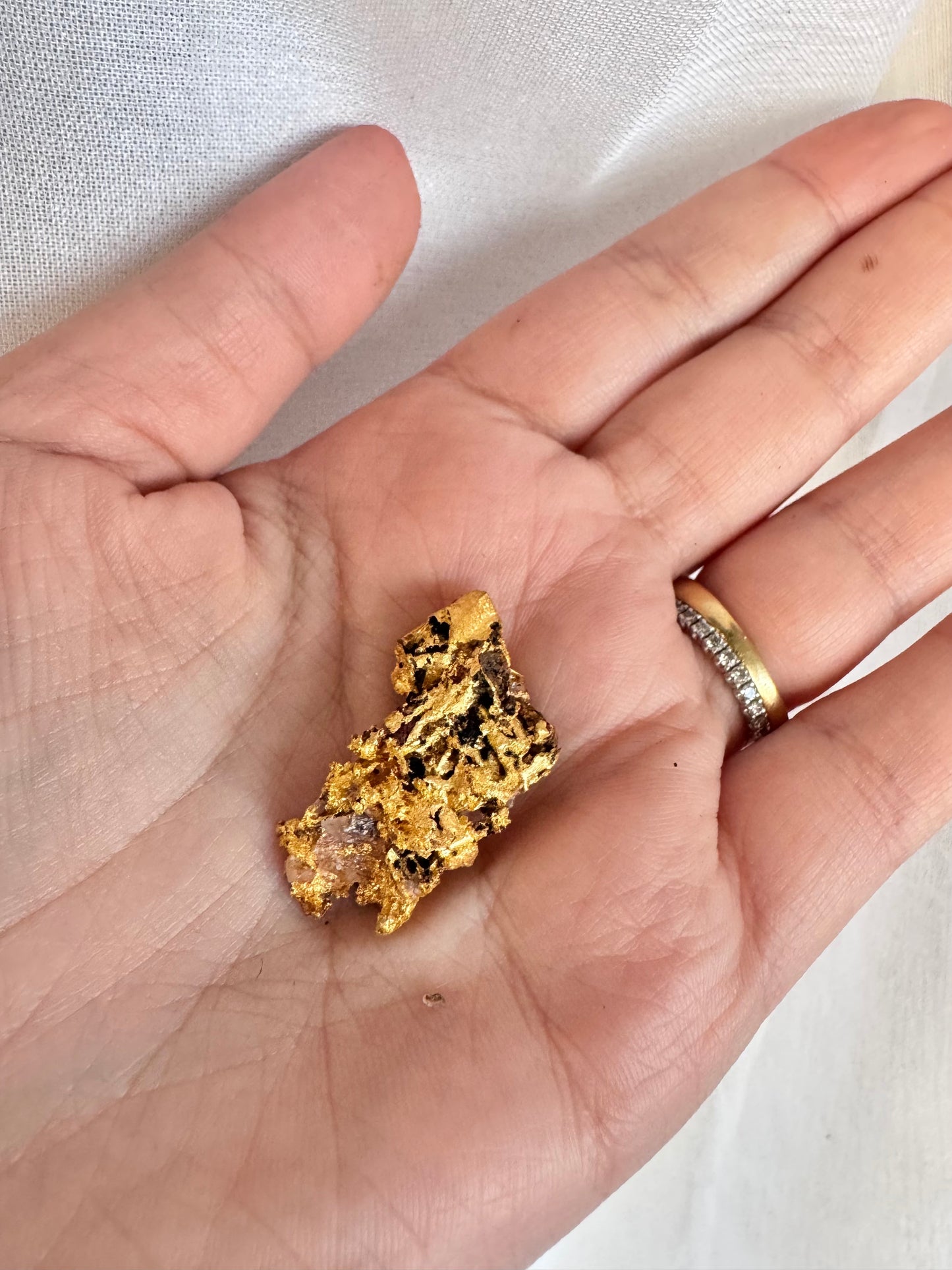 RARE 16 gram Crystalline Natural Gold Nugget - August Drop