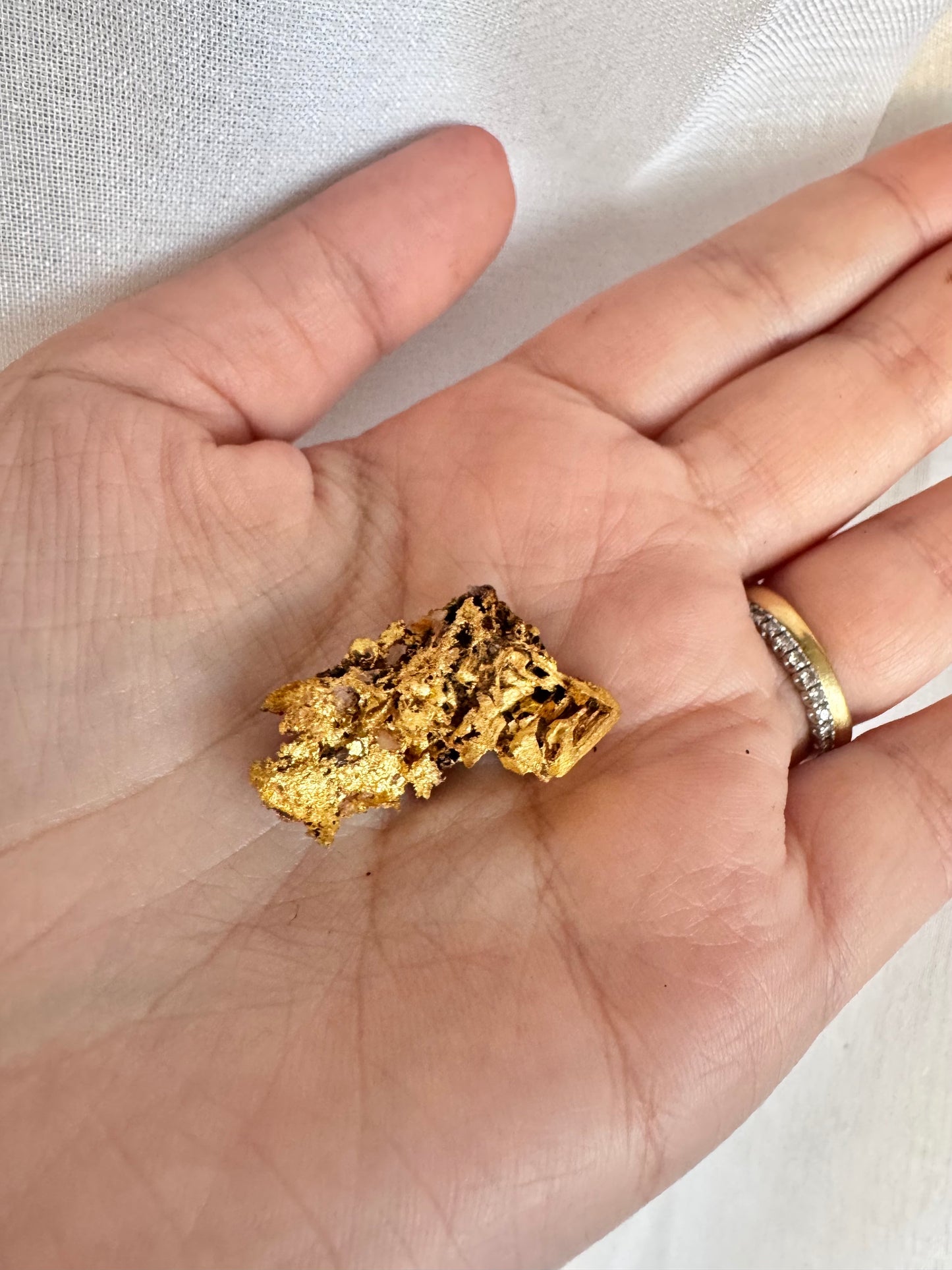 RARE 16 gram Crystalline Natural Gold Nugget - August Drop