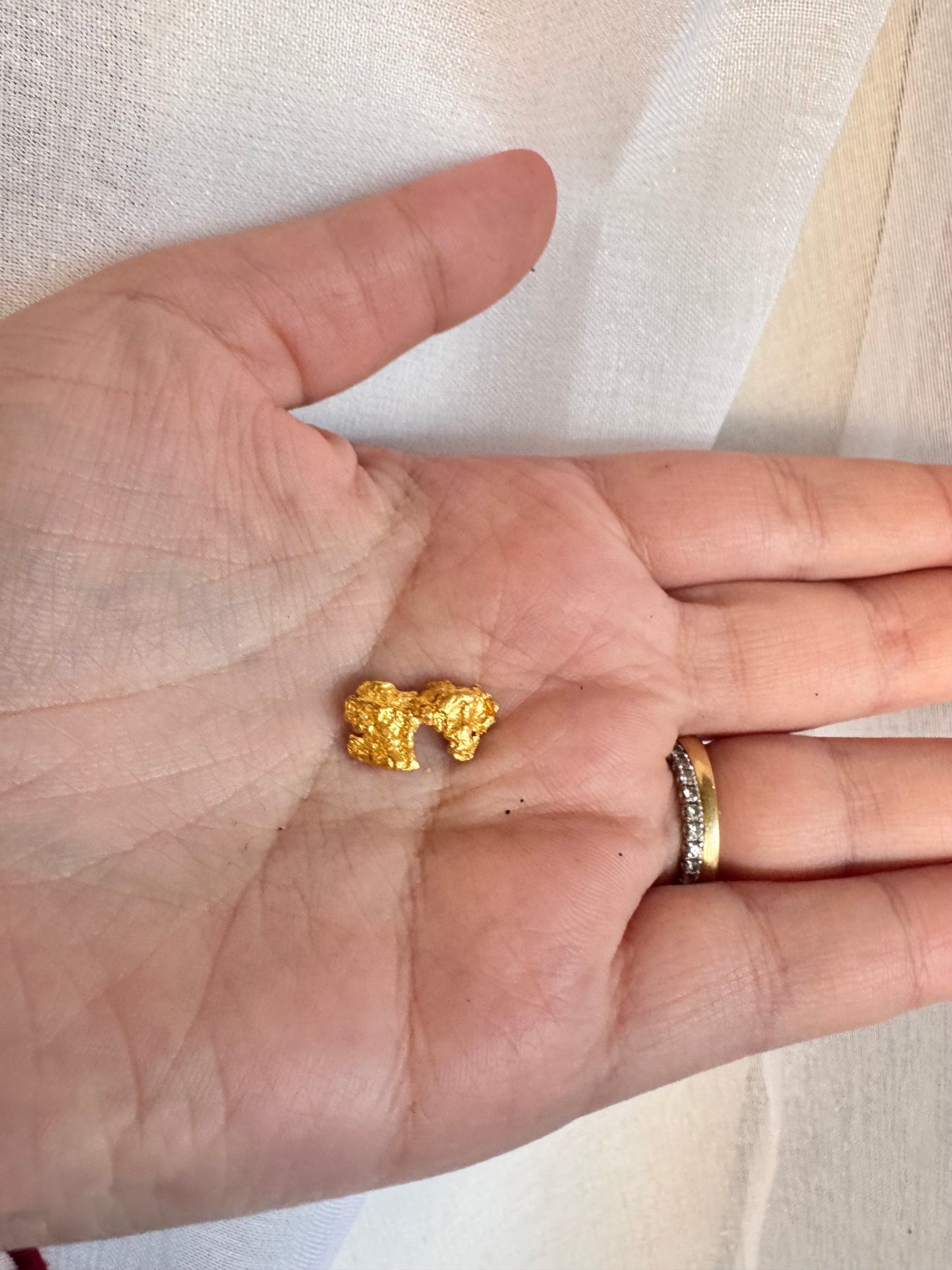 3.5 gram Natural Gold Nugget - August Drop