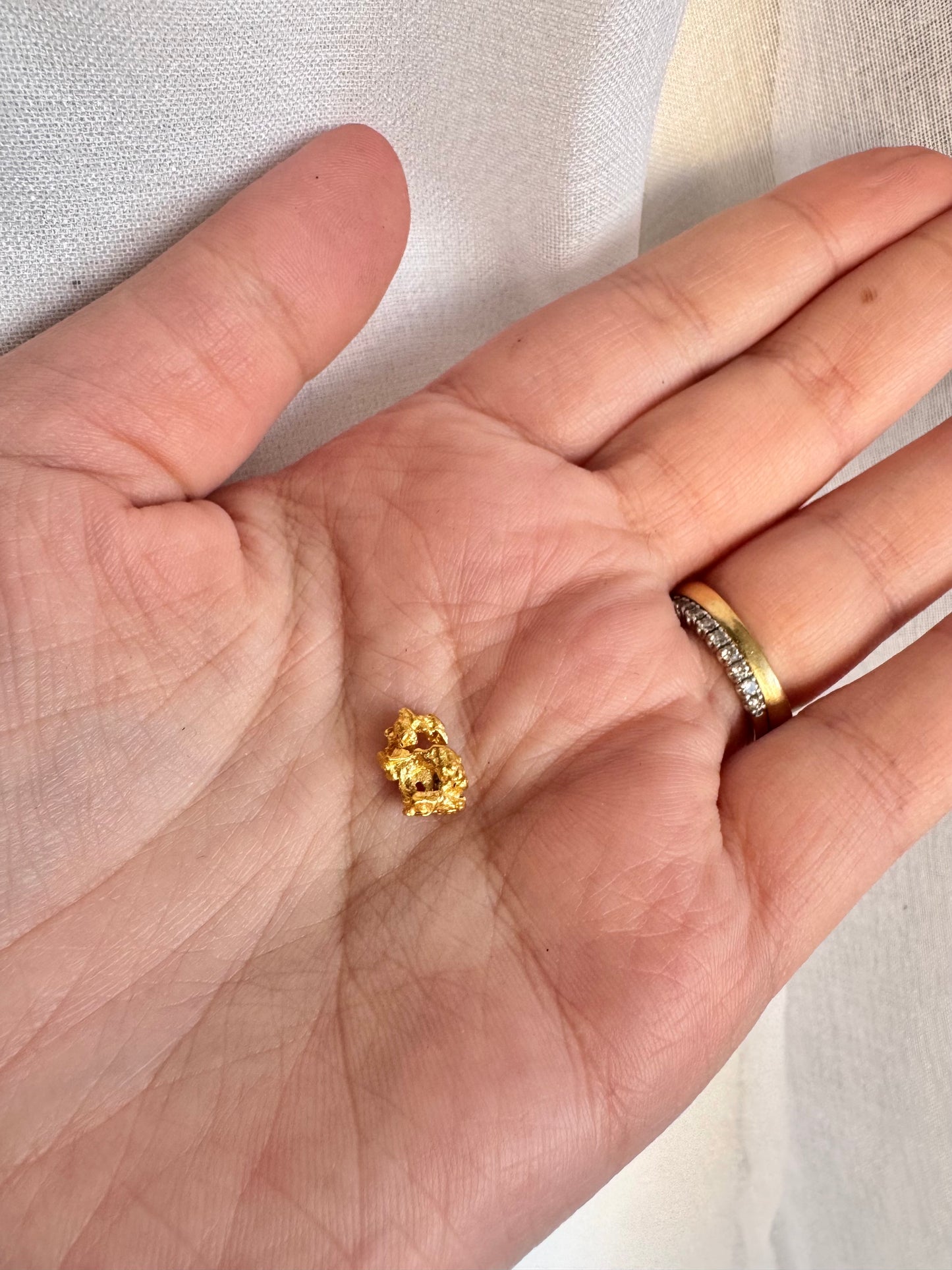 1.4 gram Natural Gold Nugget - August Drop