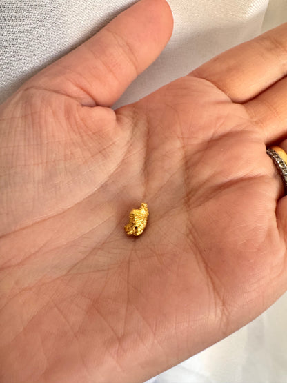 1.3 gram Natural Gold Nugget - August Drop