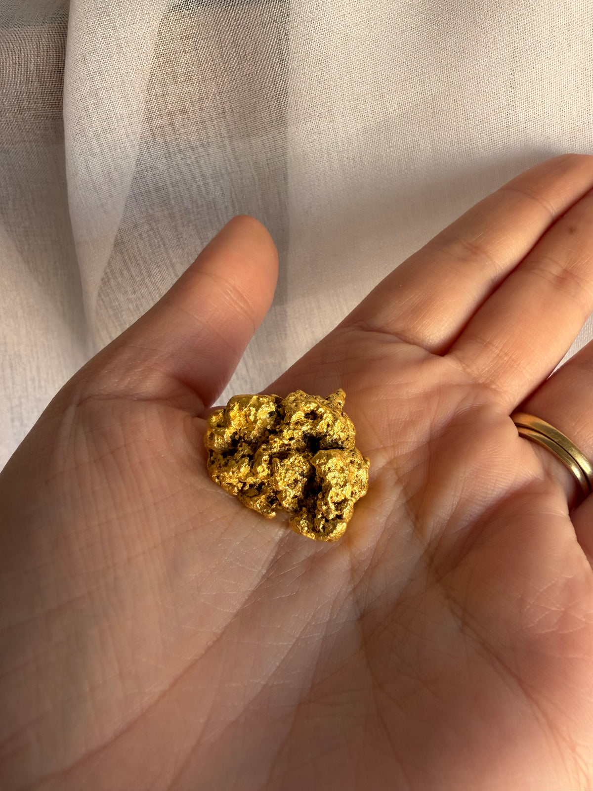 49.09 grams Natural Gold Nugget - September drop