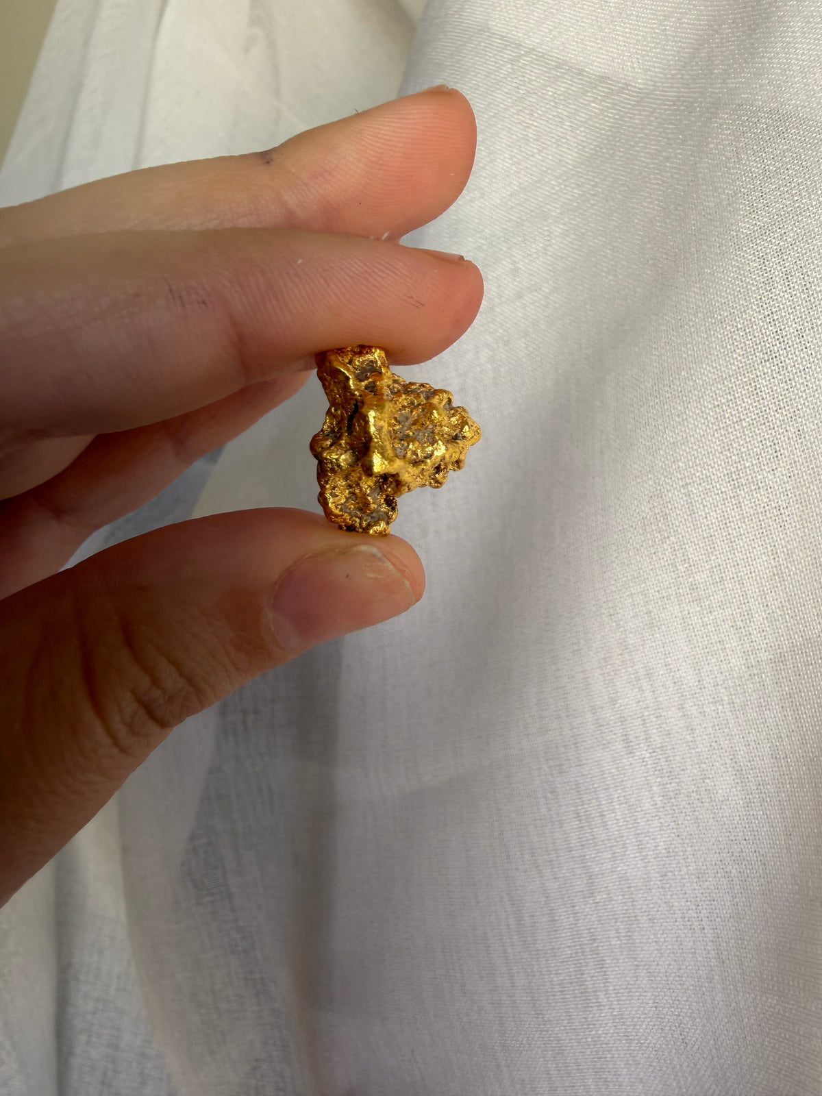 11.82 grams Natural Gold Nugget - September drop