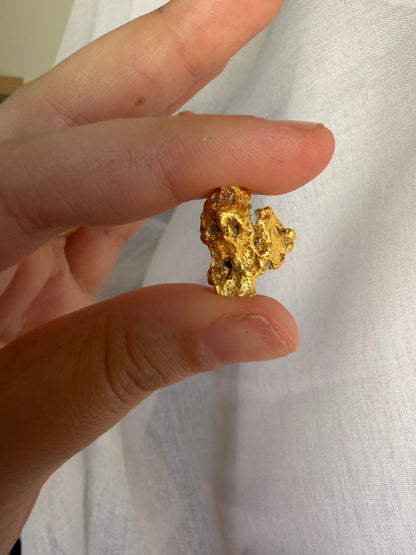 11.82 grams Natural Gold Nugget - September drop