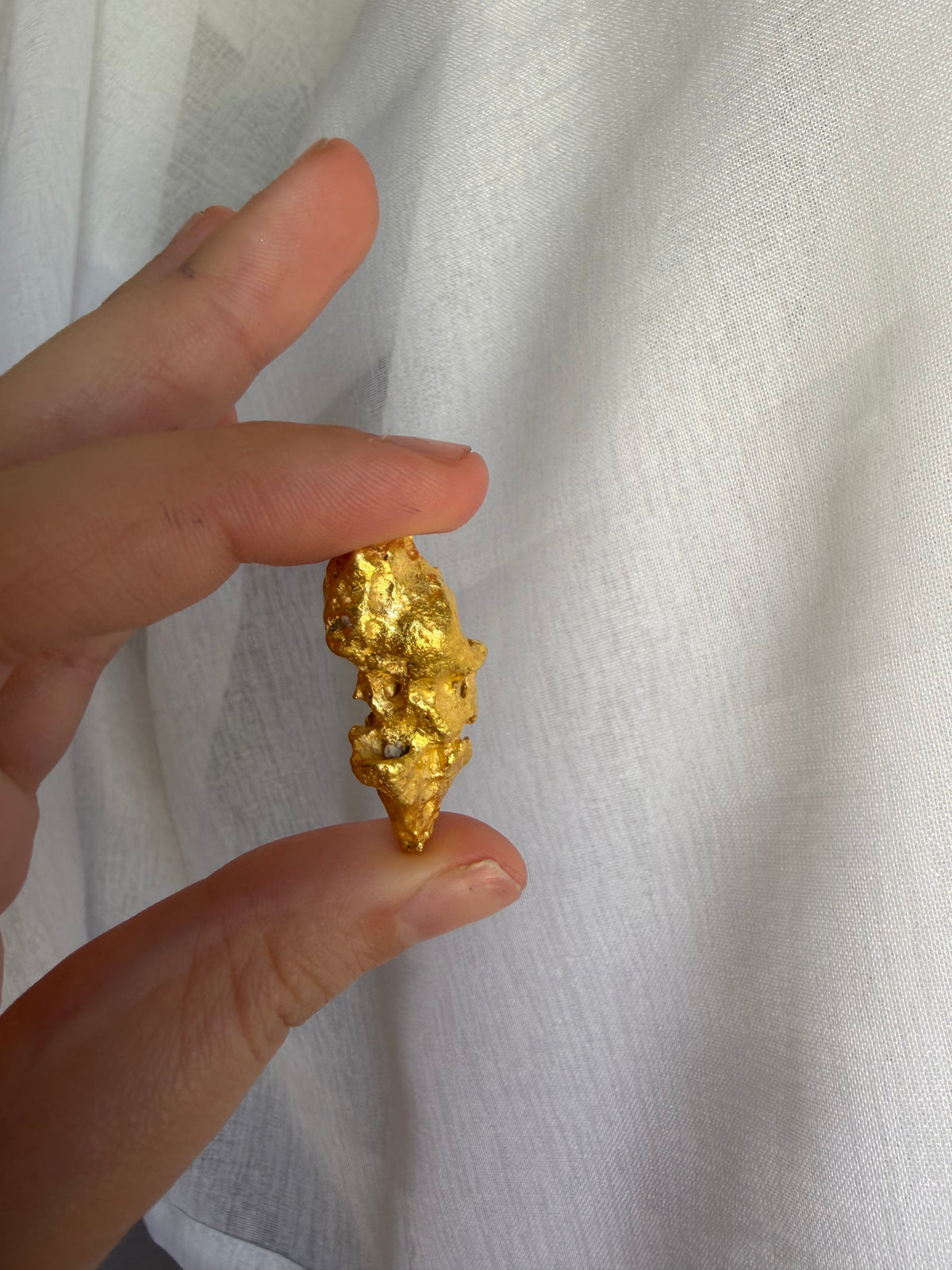 25.49 grams Natural Gold Nugget - September drop