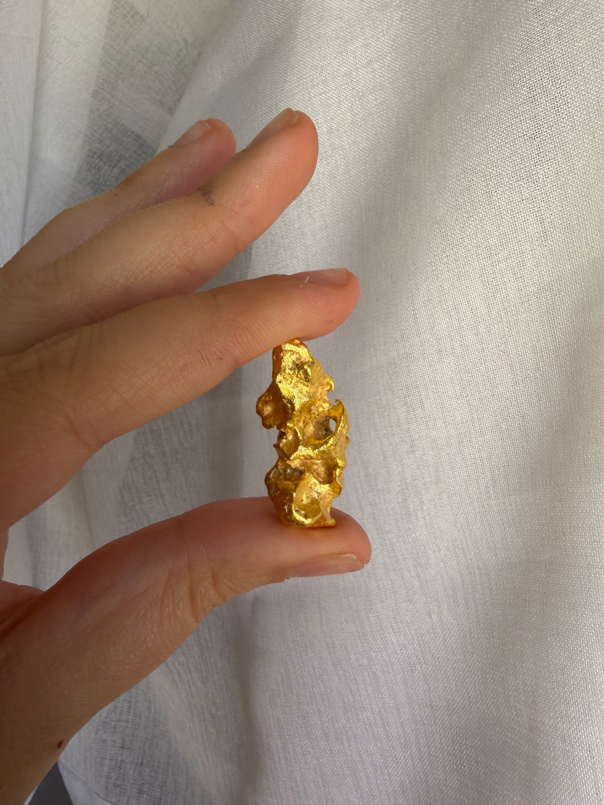 25.49 grams Natural Gold Nugget - September drop