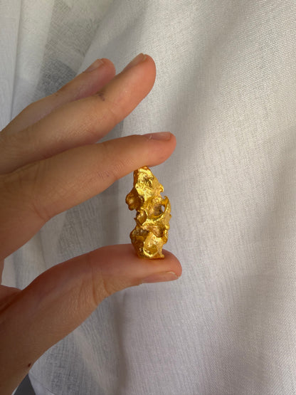 25.49 grams Natural Gold Nugget - September drop