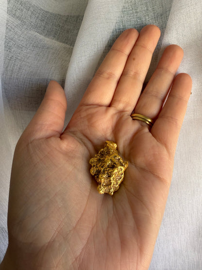 39.76 grams Natural Gold Nugget - September drop