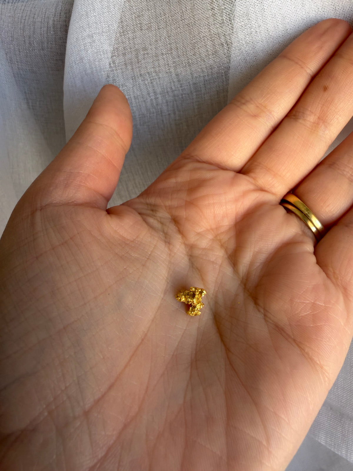 1.15 grams Natural Gold Nugget - September drop