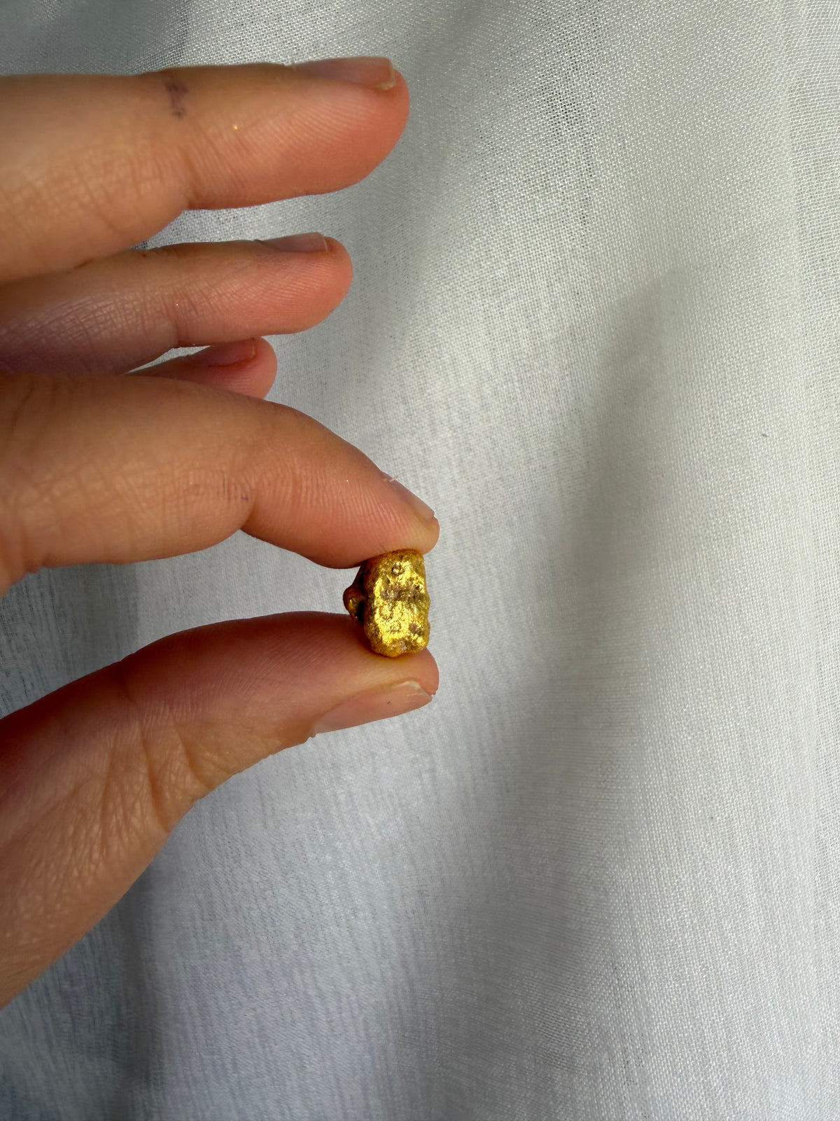 3.89 grams Natural Gold Nugget - September drop