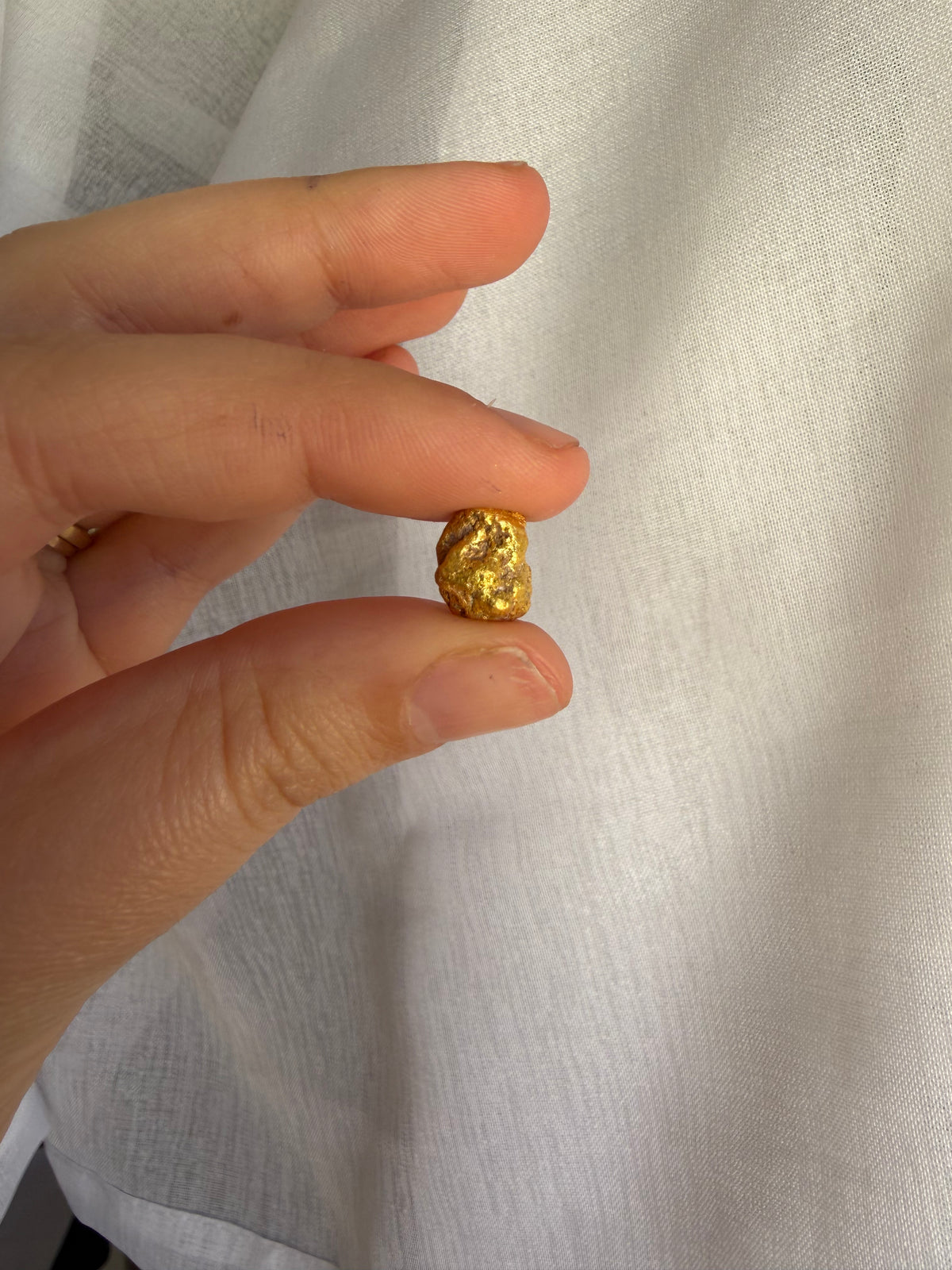 3.89 grams Natural Gold Nugget - September drop