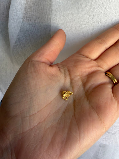 1.77 grams Natural Gold Nugget - September drop