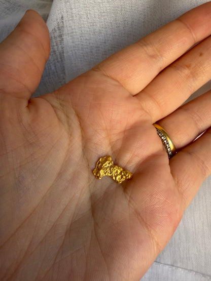 1.7 grams Natural Gold Nugget - September drop