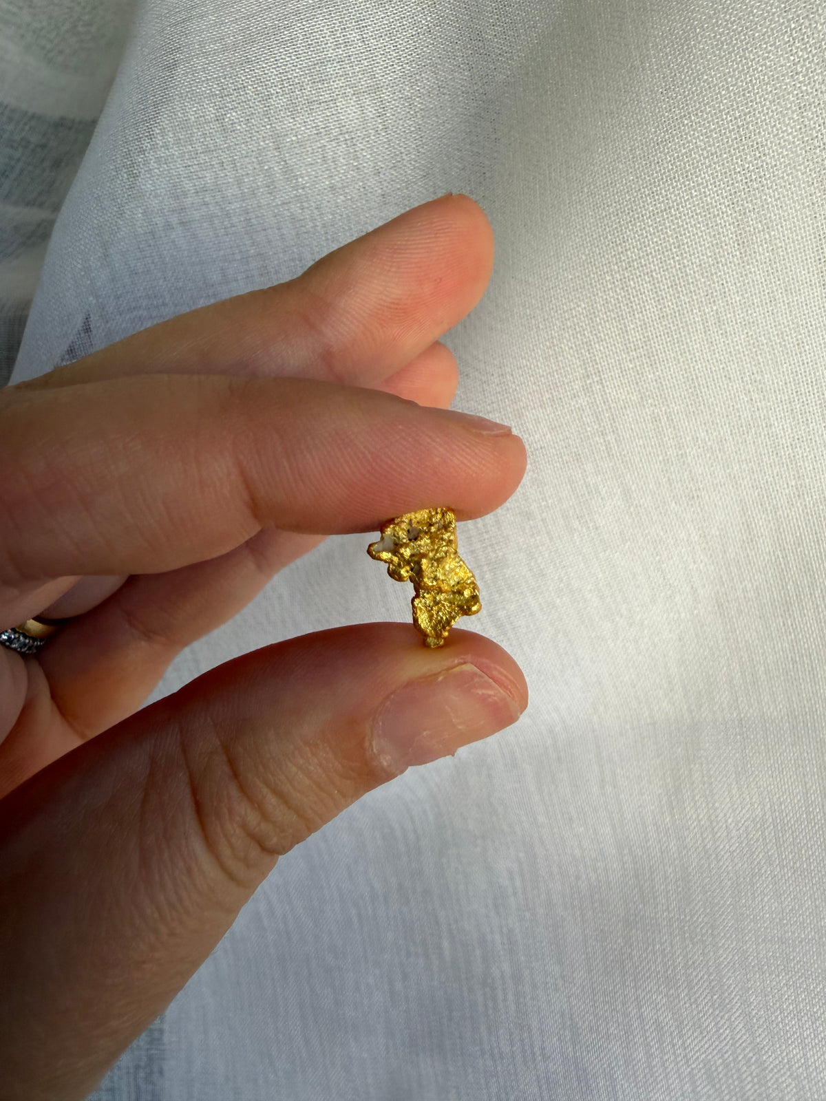 2.42 grams Natural Gold Nugget - September drop