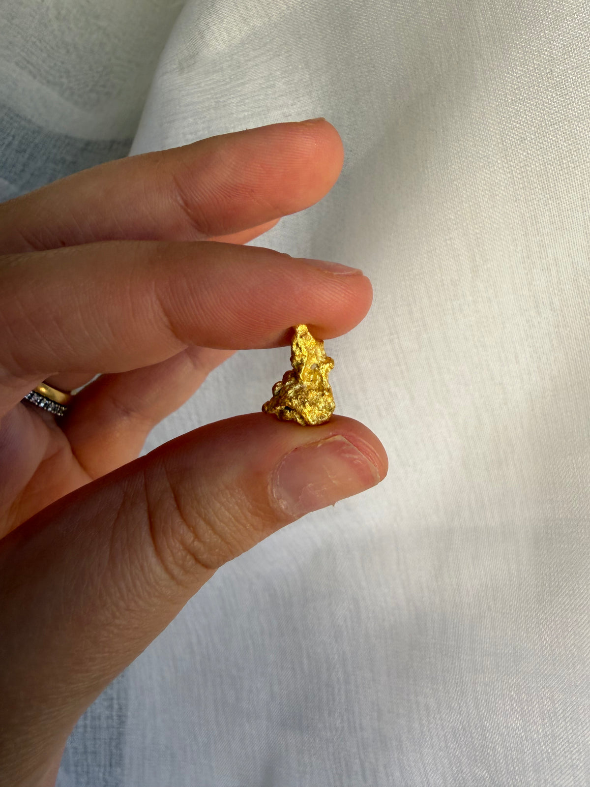 2.42 grams Natural Gold Nugget - September drop