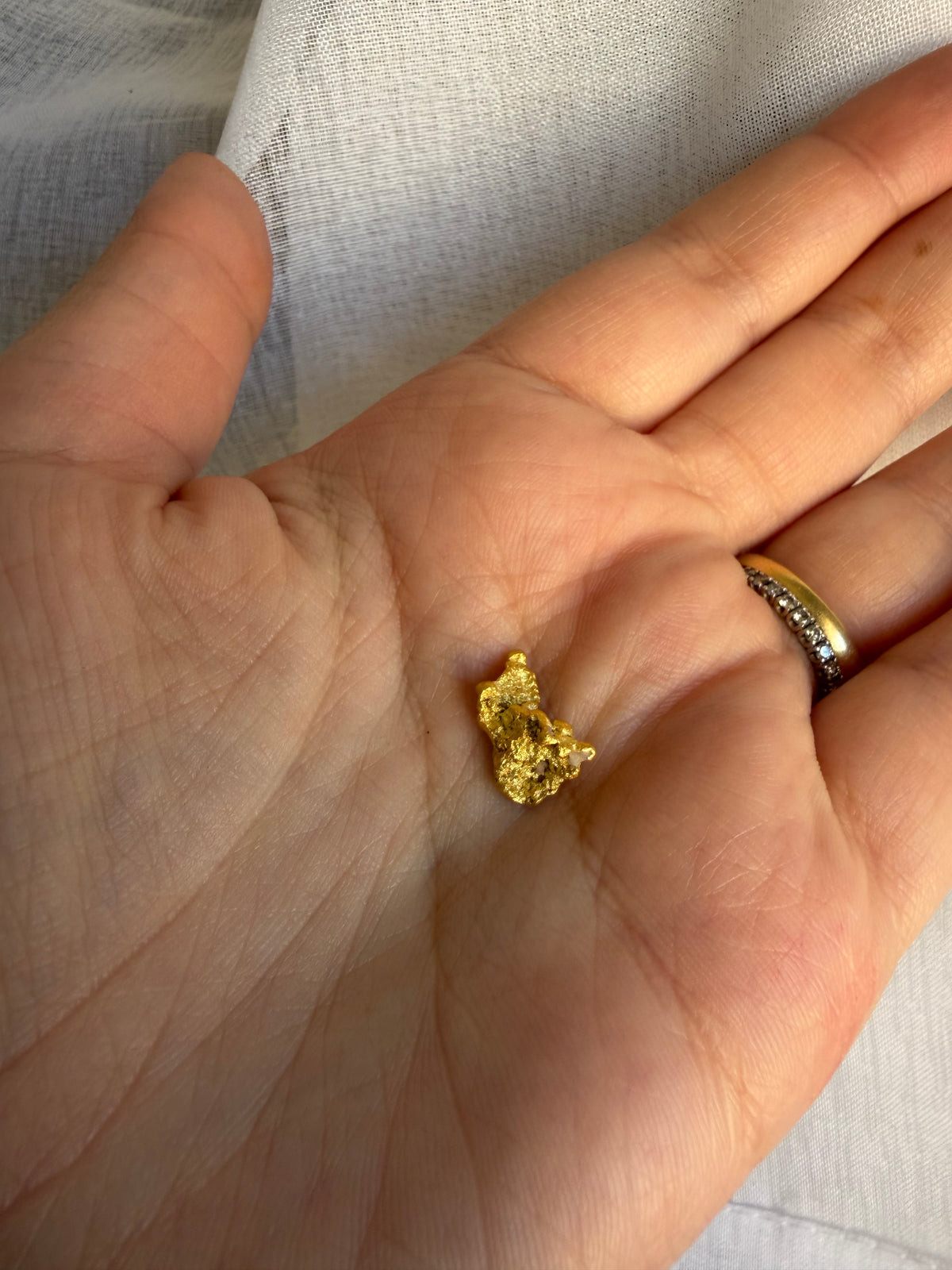2.42 grams Natural Gold Nugget - September drop
