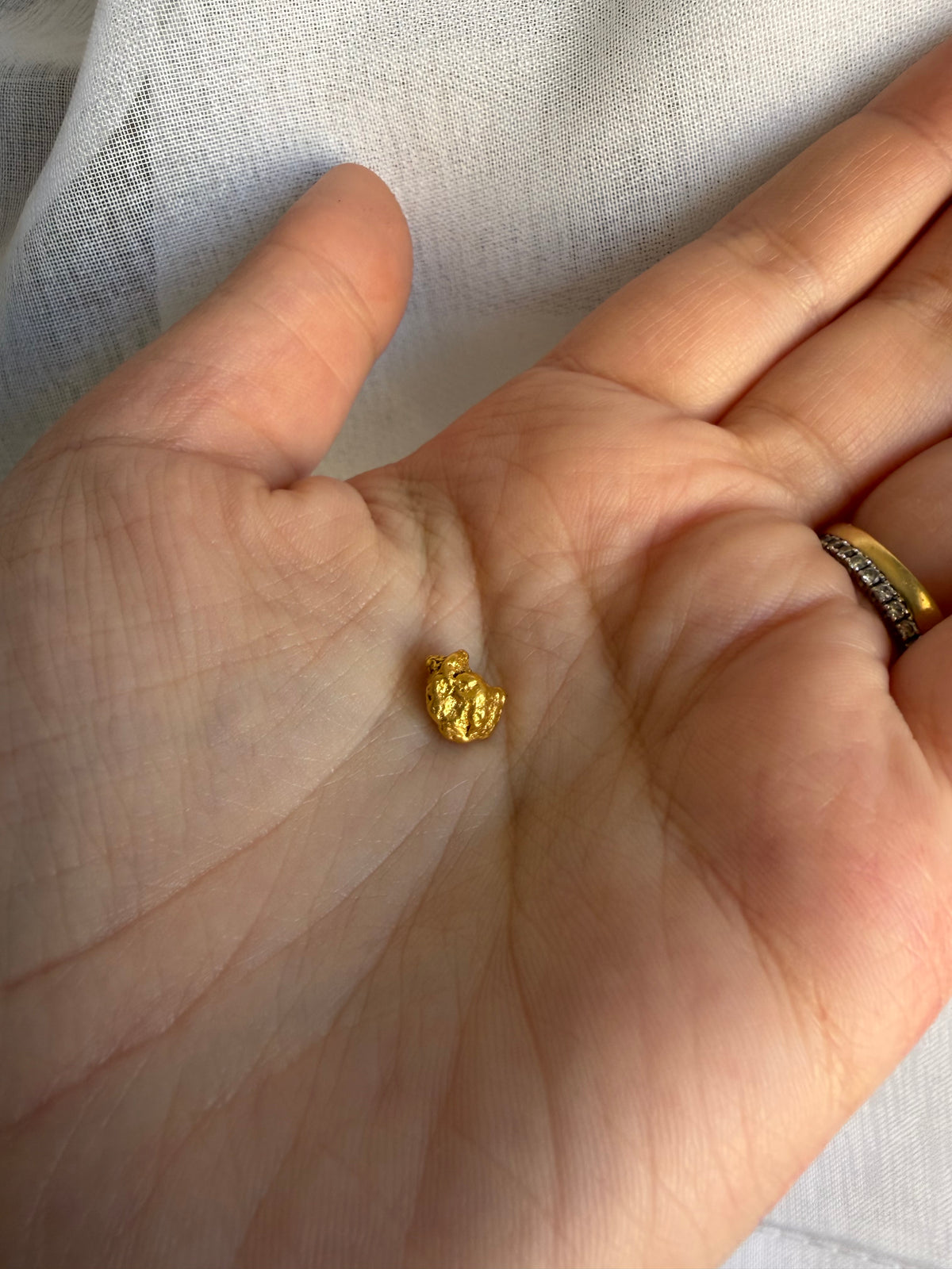 2.27 grams Natural Gold Nugget - September drop