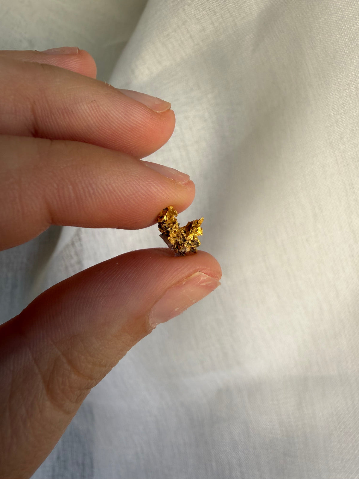 0.7 grams Natural Gold Nugget - September drop