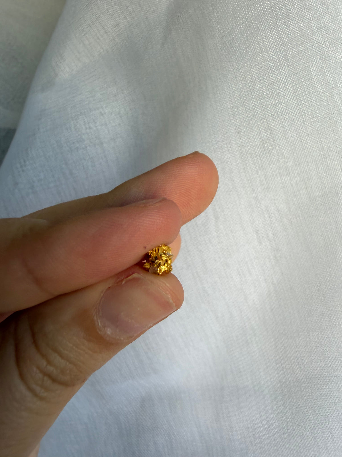 0.8 grams Natural Gold Nugget - September drop
