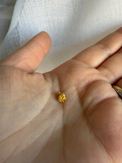 0.8 grams Natural Gold Nugget - September drop