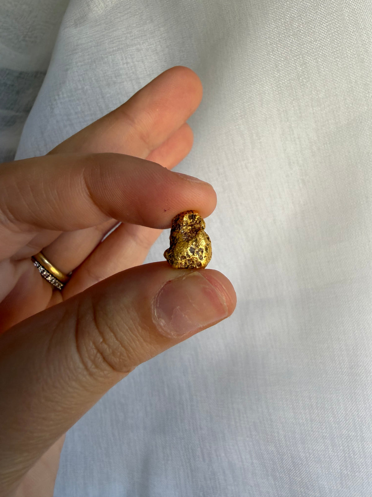 3.78 grams Natural Gold Nugget - September drop