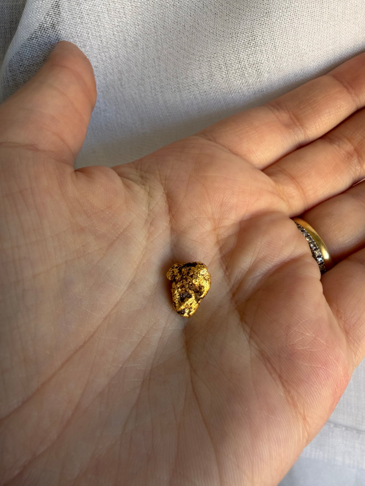 3.78 grams Natural Gold Nugget - September drop