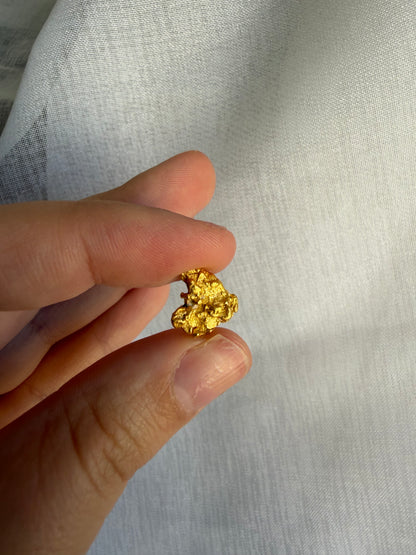 2 grams Natural Gold Nugget - September drop