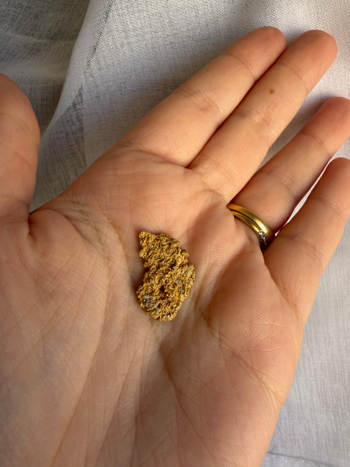 5.83 grams Natural Gold Nugget - September drop
