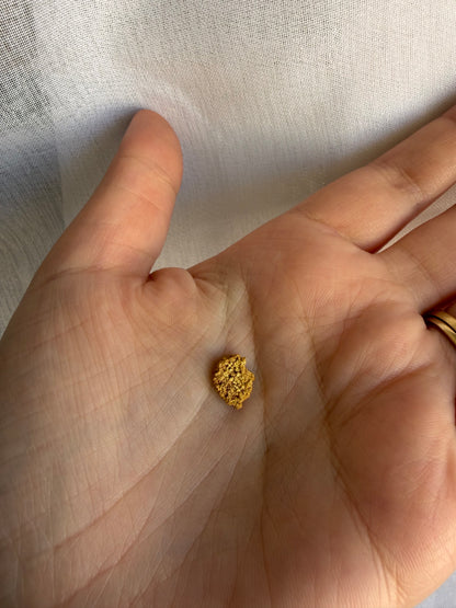 1.07 grams Natural Gold Nugget - September drop