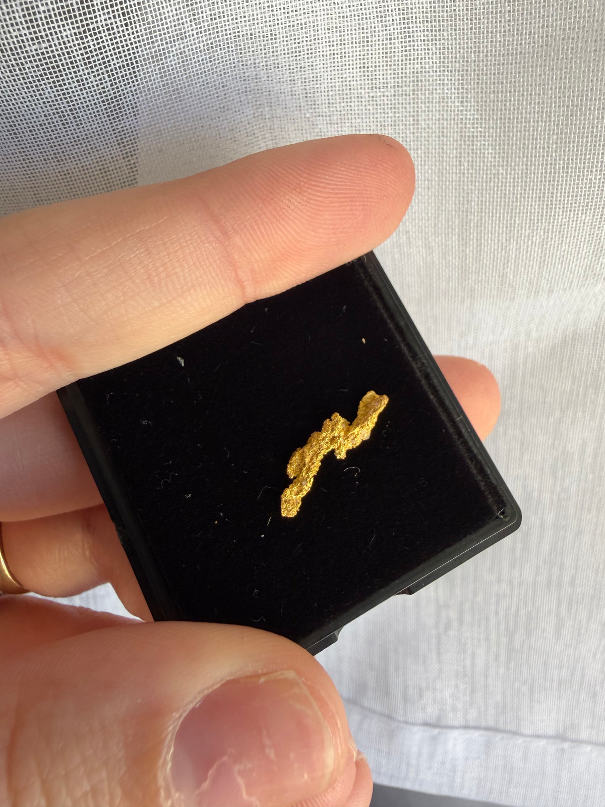 0.53 grams Natural Gold Nugget - September drop