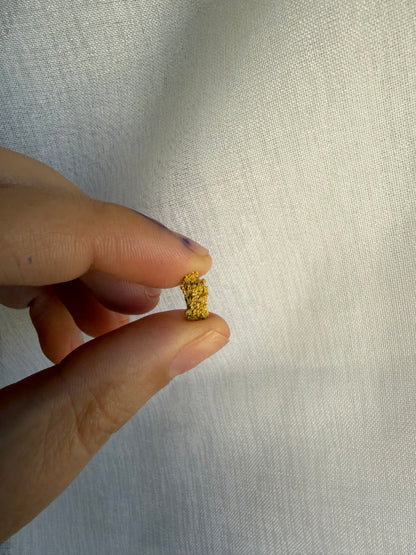 0.5 grams Natural Gold Nugget - September drop
