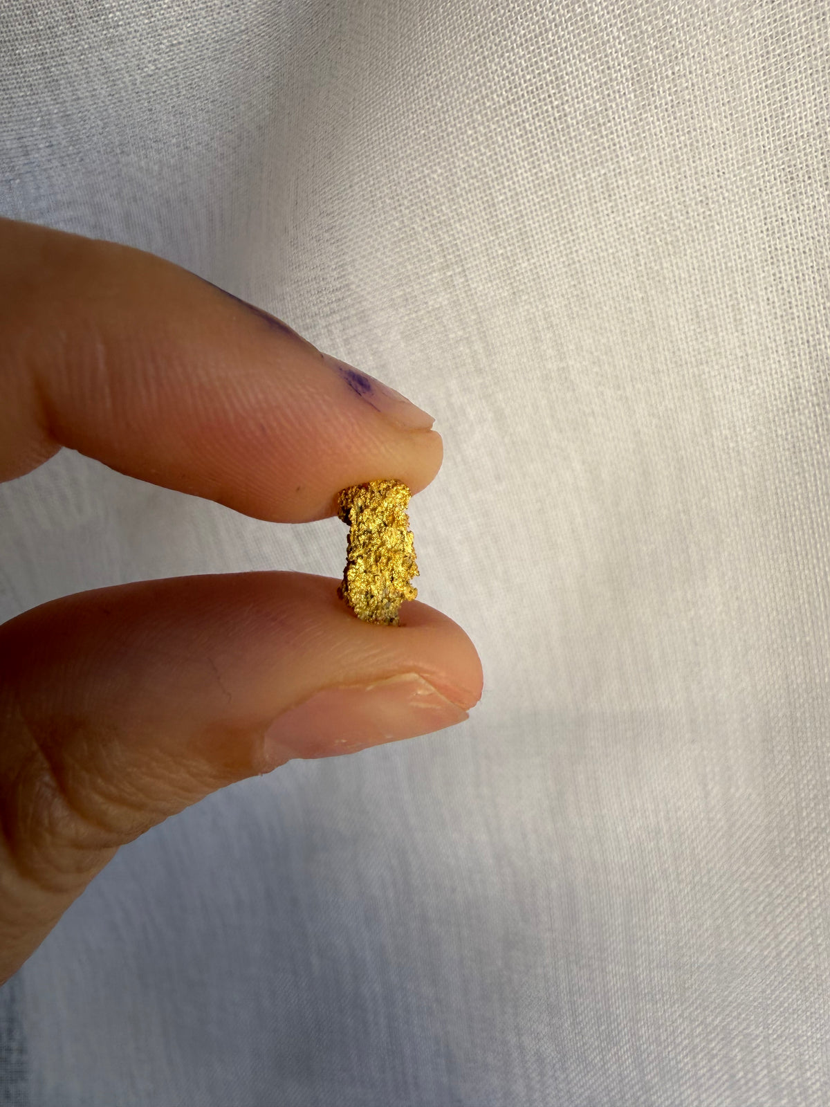 0.5 grams Natural Gold Nugget - September drop