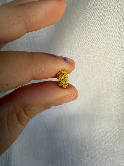 0.45 grams Natural Gold Nugget - September drop
