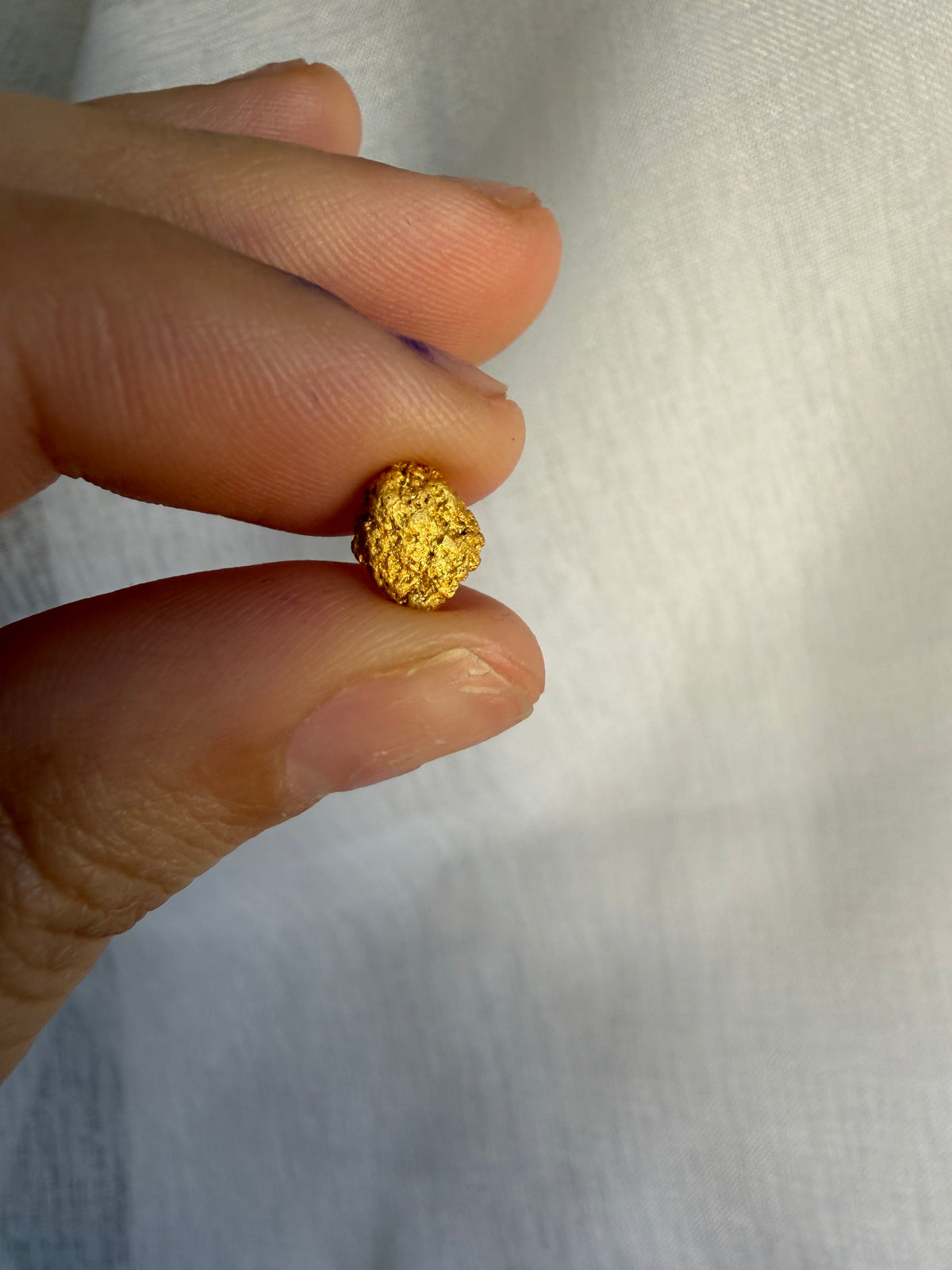 1.3 grams Natural Gold Nugget - September drop