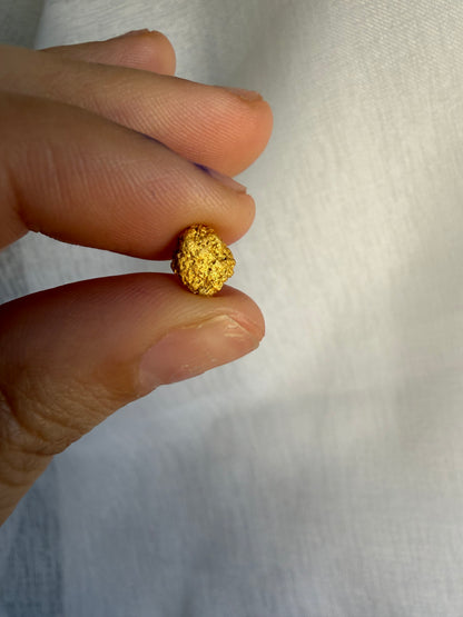 1.3 grams Natural Gold Nugget - September drop