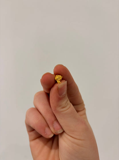 0.84 grams Natural Gold Nugget - October drop