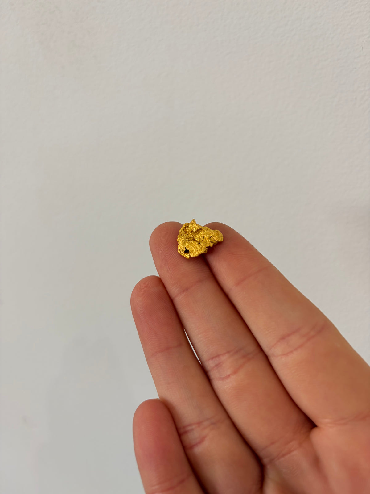 3.1 grams Natural Gold Nugget - October drop