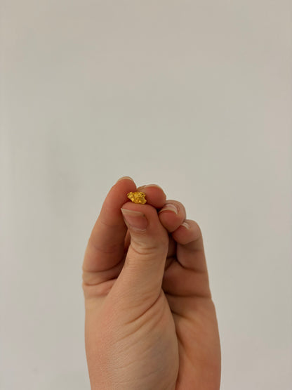 0.51 grams Natural Gold Nugget - October drop