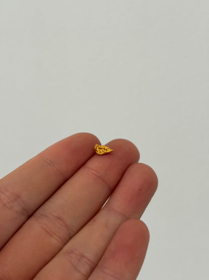 0.52 grams Natural Gold Nugget - October drop
